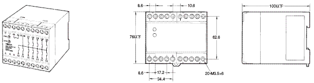 G9B 外形尺寸 4 G9B-12_Dim