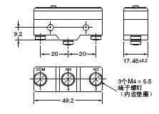 Z 外形尺寸 54 Z_Terminals