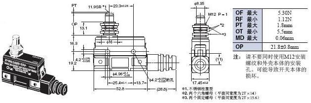 Z 外形尺寸 106 Z-15GQA55-B5V_Dim