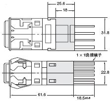 A3P 外形尺寸 30 A3PJ-4101_Dim