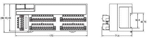 DST1系列 外形尺寸 1 