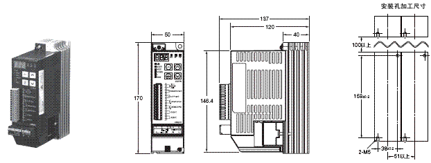 G3PW 外形尺寸 3 G3PW-A220EU-C_Dim