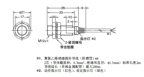 E2EQ 外形尺寸 3 E2EQ-X4X1_Dim