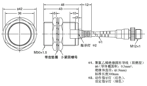 E2EQ 外形尺寸 17 E2EQ-X15X1-M1(T)J_Dim