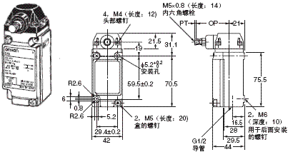 D4A-□N 外形尺寸 21 