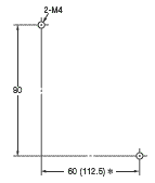 ZEN V2单元 外形尺寸 7 ZEN V_ Mounting Hole Dimensions 